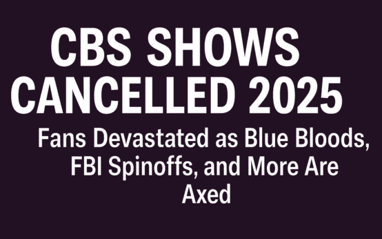 CBS Shows Cancelled 2025 - Full List and Updates | Businesstonow